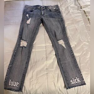 Broken Promises “ Love Sick “ Skinny Jeans